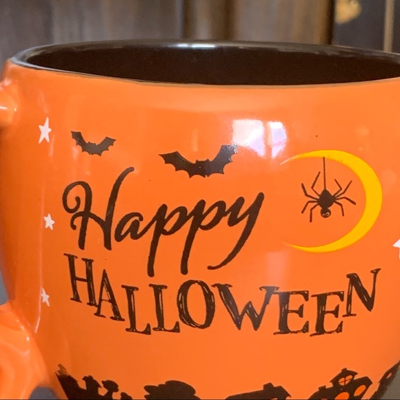 Disney Mickey & Minnie Mouse Happy Halloween Double Sided Ceramic Mug - Picture 8 of 12